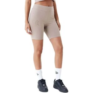 New Era Mlb Le New York Yankees Short Leggings Pastel Brown M Women New Era Mlb Le New York Yankees Short Leggings Pastel Brown M Women