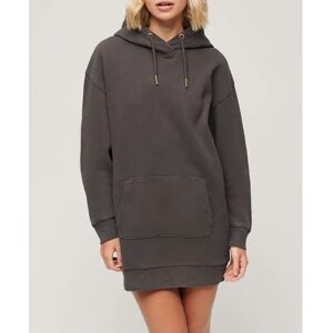 Superdry Tattoo Rhinestone Long Sleeve Dress Carbon Black S-M Women Superdry Tattoo Rhinestone Long Sleeve Dress Carbon Black S-M Women