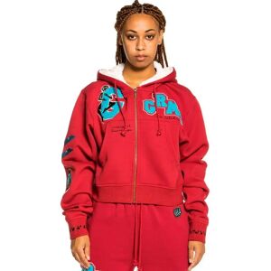 Grimey Singgang Junction Hoodie Red L Women Grimey Singgang Junction Hoodie Red L Women