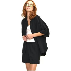 Jack & Jones Mia Jjxx Short Sleeve Shirt Caviar XS Women Jack & Jones Mia Jjxx Short Sleeve Shirt Caviar XS Women