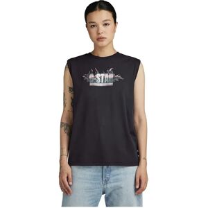 G-star Merch Sleeveless T-shirt Dark Black M Women G-star Merch Sleeveless T-shirt Dark Black M Women