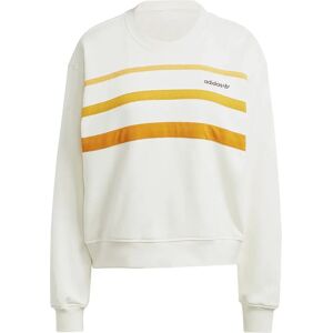adidas Originals 80s Sweatshirt Off White / Eqt Orange S16 XS Women adidas Originals 80s Sweatshirt Off White / Eqt Orange S16 XS Women