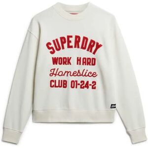 Superdry Workwear Embroiderer Loose Sweatshirt Off White S Women Superdry Workwear Embroiderer Loose Sweatshirt Off White S Women