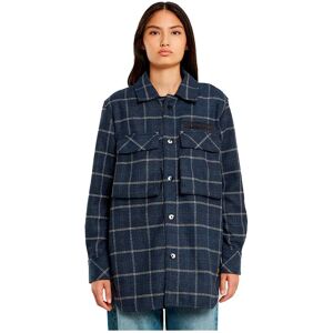 G-star D23554-d406 Overshirt Rank Blue Dash Check M Women G-star D23554-d406 Overshirt Rank Blue Dash Check M Women