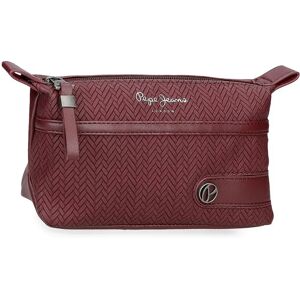 Pepe Jeans Sprig Burgundy Wash Bag Red One Size unisex Pepe Jeans Sprig Burgundy Wash Bag Red One Size unisex