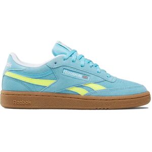 Reebok Club C Revenge Junior Trainers Digital Blue / Solar Acid Yellow / Gum UK 5.5 Boys,Girls Reebok Club C Revenge Junior Trainers Digital Blue / Solar Acid Yellow / Gum UK 5.5 Boys,Girls