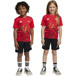 adidas X Marvel Ironman Tee Set Pure Ruby / White 12-24 Months Boys,Girls adidas X Marvel Ironman Tee Set Pure Ruby / White 12-24 Months Boys,Girls