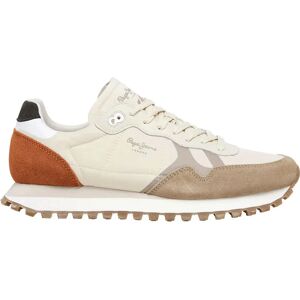 Pepe Jeans Brit-on Master Trainers Sand Beige UK 7 Men Pepe Jeans Brit-on Master Trainers Sand Beige UK 7 Men