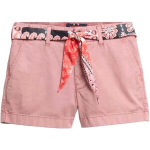 Superdry Classic Chino Shorts Ash Rose 2XS Women Superdry Classic Chino Shorts Ash Rose 2XS Women