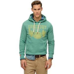 Superdry Lo-fi Outdoor Mono Relaxd Hoodie Galvanised Green L Men Superdry Lo-fi Outdoor Mono Relaxd Hoodie Galvanised Green L Men