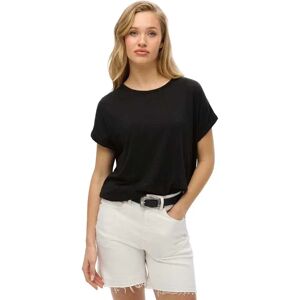 Superdry Studios Loose Short Sleeve T-shirt Black 2XS Women Superdry Studios Loose Short Sleeve T-shirt Black 2XS Women