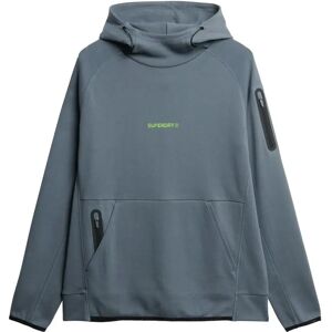 Superdry Tech Logo Hoodie Stormy Weather Blue S Men Superdry Tech Logo Hoodie Stormy Weather Blue S Men