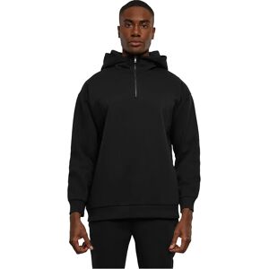 Urban Classics High Neck Hoodie Black S Men Urban Classics High Neck Hoodie Black S Men