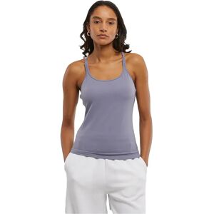 Urban Classics Sports Sleeveless T-shirt Grey Blue S Women Urban Classics Sports Sleeveless T-shirt Grey Blue S Women