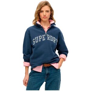 Superdry Athletic Collared Half Zip Sweatshirt Richest Navy M Women Superdry Athletic Collared Half Zip Sweatshirt Richest Navy M Women