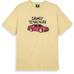 Grimey The Tendencies Regular Short Sleeve T-shirt Light Yellow XS Men,Women Grimey The Tendencies Regular Short Sleeve T-shirt Light Yellow XS Men,Women