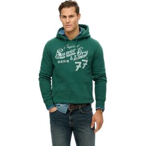 Superdry Leather & Boot Co Hoodie Enamel Green 2XL Men Superdry Leather & Boot Co Hoodie Enamel Green 2XL Men