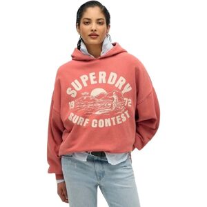 Superdry Outdoor Oversized Hoodie Baked Apple Red XS Women Superdry Outdoor Oversized Hoodie Baked Apple Red XS Women