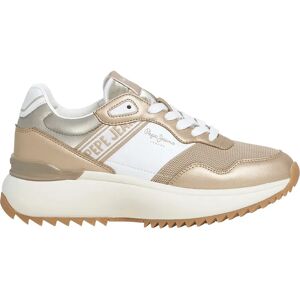 Pepe Jeans Kimi Mesh Trainers Candle White UK 4 Women Pepe Jeans Kimi Mesh Trainers Candle White UK 4 Women
