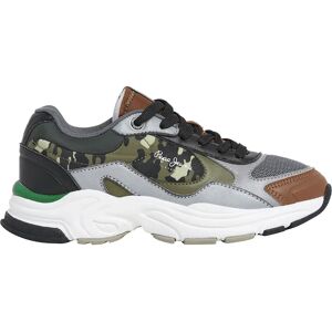 Pepe Jeans Mave Bay Trainers Cognac Brown UK 1.5 Boys Pepe Jeans Mave Bay Trainers Cognac Brown UK 1.5 Boys