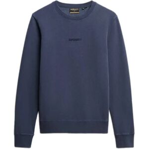 Superdry Micro Logo Sweatshirt Blue Knight 2XL Men Superdry Micro Logo Sweatshirt Blue Knight 2XL Men