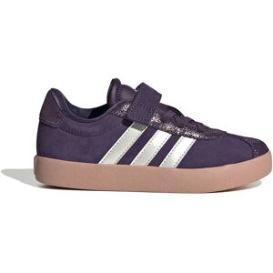 adidas Vl Court 3.0 El Trainers Aurora Plum / Zero Met / Pink Gum UK 10K Boys,Girls adidas Vl Court 3.0 El Trainers Aurora Plum / Zero Met / Pink Gum UK 10K Boys,Girls