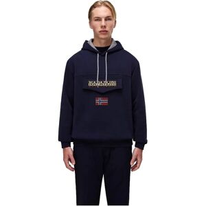 Napapijri Burgee Winter 4 Hoodie Blu Marine 2XS Men Napapijri Burgee Winter 4 Hoodie Blu Marine 2XS Men