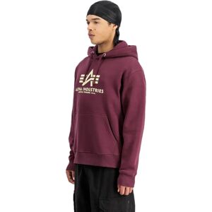 Alpha Industries Basic Hoodie Dark Cherry 2XL Men Alpha Industries Basic Hoodie Dark Cherry 2XL Men