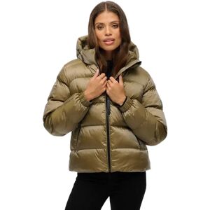 Superdry Luxe Sports Padded Jacket Khaki Sheen XL Women Superdry Luxe Sports Padded Jacket Khaki Sheen XL Women