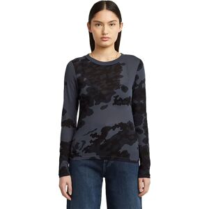 G-star Aop Slim Long Sleeve T-shirt India Ink Forest Camo 2XS Women G-star Aop Slim Long Sleeve T-shirt India Ink Forest Camo 2XS Women