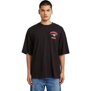 G-star Running Dog Back Boxy Short Sleeve T-shirt Dark Black M Men G-star Running Dog Back Boxy Short Sleeve T-shirt Dark Black M Men