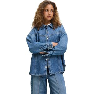Jack & Jones Jamila Jjxx Overshirt Medium Blue Denim XS Women Jack & Jones Jamila Jjxx Overshirt Medium Blue Denim XS Women