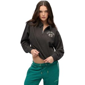 Superdry Athletic Collared Half Zip Sweatshirt Bison Black XL Women Superdry Athletic Collared Half Zip Sweatshirt Bison Black XL Women