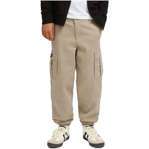 Jack & Jones Kane Jonnie Cuffed Cargo Pants Crockery 16 Years Boys Jack & Jones Kane Jonnie Cuffed Cargo Pants Crockery 16 Years Boys