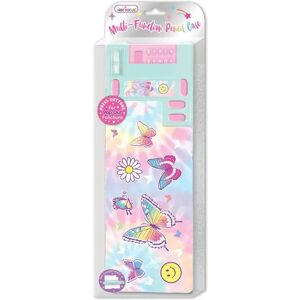 Hot Focus Butterfly Multifunctional Pencil Case Multicolor One Size male Hot Focus Butterfly Multifunctional Pencil Case Multicolor One Size male
