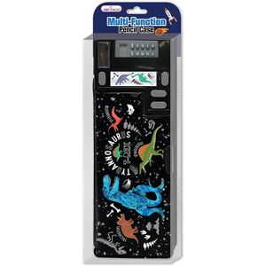 Hot Focus Dino Multi-functional Pencil Case Multicolor One Size male Hot Focus Dino Multi-functional Pencil Case Multicolor One Size male