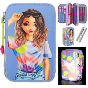 Topmodel Flash (0412749) Triple Pocket Pencil Case Multicolor One Size male Topmodel Flash (0412749) Triple Pocket Pencil Case Multicolor One Size male