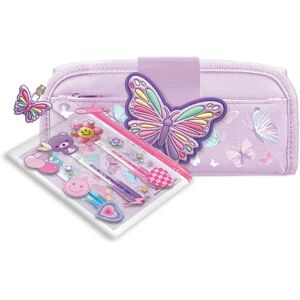 Hot Focus Butterfly My Perfect Pencil Case Multicolor One Size male Hot Focus Butterfly My Perfect Pencil Case Multicolor One Size male