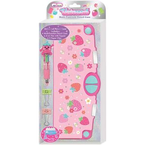 Hot Focus Strawberry Multifunction Pencil Case Multicolor One Size male Hot Focus Strawberry Multifunction Pencil Case Multicolor One Size male