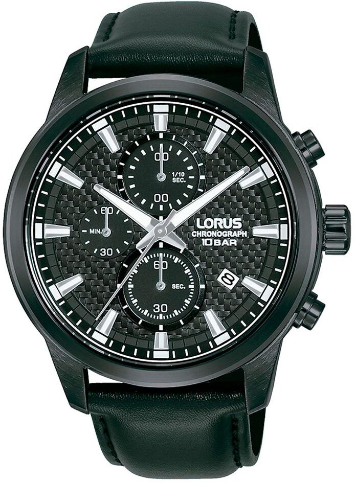 Lorus Watches Rm333hx9 Watch Black One Size Men
