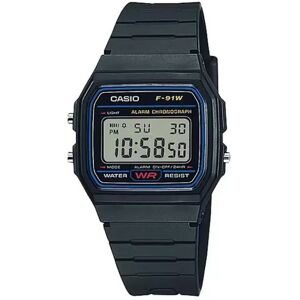 Casio F-91w-1yeg Watch Black One Size Men Casio F-91w-1yeg Watch Black One Size Men