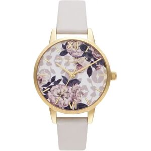 Olivia Burton Ob16lp02 Woman Watch Golden / White / Pink One Size Women Olivia Burton Ob16lp02 Woman Watch Golden / White / Pink One Size Women