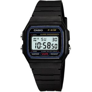 Casio F-91w-1cr Watch Black / Black One Size Men Casio F-91w-1cr Watch Black / Black One Size Men