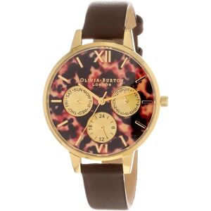 Olivia Burton Ob16cg95 34 Mm Woman Watch Brown / Multicolor / Mineral One Size Women Olivia Burton Ob16cg95 34 Mm Woman Watch Brown / Multicolor / Mineral One Size Women