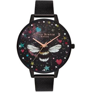 Olivia Burton Ob16wg87 38 Mm Woman Watch Black / Multicolor / Mineral One Size Women Olivia Burton Ob16wg87 38 Mm Woman Watch Black / Multicolor / Mineral One Size Women