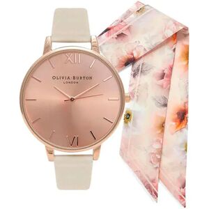 Olivia Burton Obgset51 30 Mm Woman Watch Beige / Pink / Mineral One Size Women Olivia Burton Obgset51 30 Mm Woman Watch Beige / Pink / Mineral One Size Women