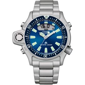 Citizen Jp2000-67l Watch Grey / Blue One Size Men Citizen Jp2000-67l Watch Grey / Blue One Size Men