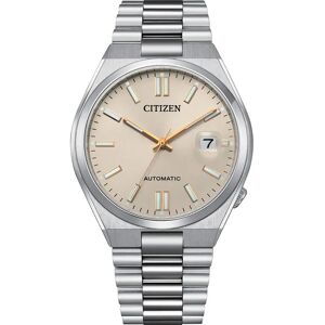 Citizen Nj0151-88w Watch Grey / Beige One Size Men Citizen Nj0151-88w Watch Grey / Beige One Size Men