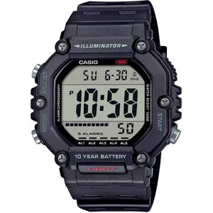 Casio Ae-1600h-1avef Watch Black / Lcd Black One Size Men Casio Ae-1600h-1avef Watch Black / Lcd Black One Size Men