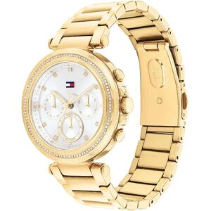 Tommy Hilfiger Emily 38 Mm Woman Watch Gold / White / Mineral One Size Women Tommy Hilfiger Emily 38 Mm Woman Watch Gold / White / Mineral One Size Women